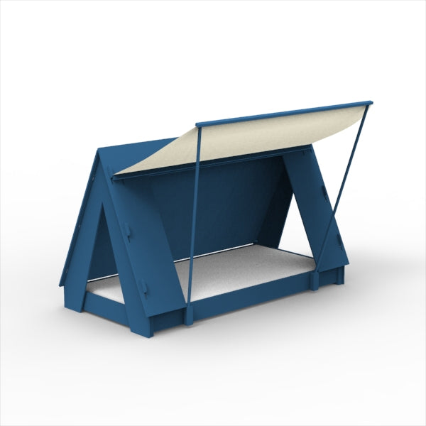 Mathy by Bols Montessori Tent Floor Bed in Atlantic Blue
