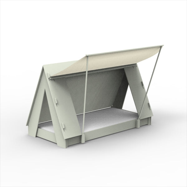 Mathy by Bols Montessori Tent Floor Bed in Greige