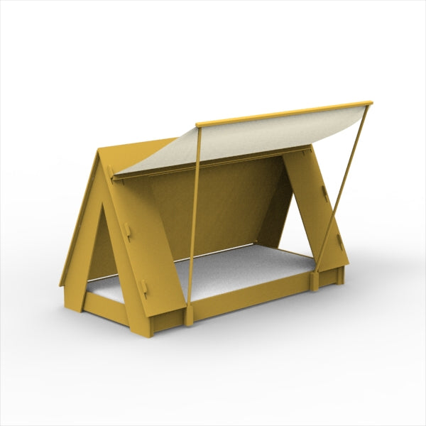 Mathy by Bols Montessori Tent Floor Bed in Ochre