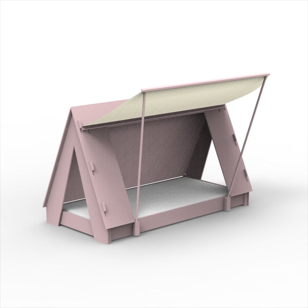 Mathy by Bols Montessori Tent Floor Bed in Winter Pink