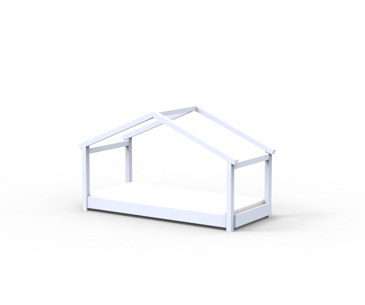 Mathy by Bols Star Light House Bed in Powder Blue