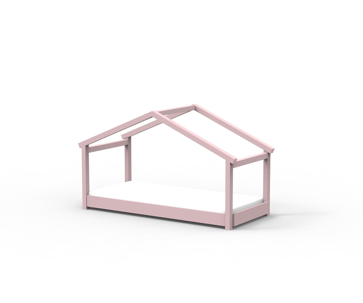 Mathy by Bols Star Light House Bed in Winter Pink