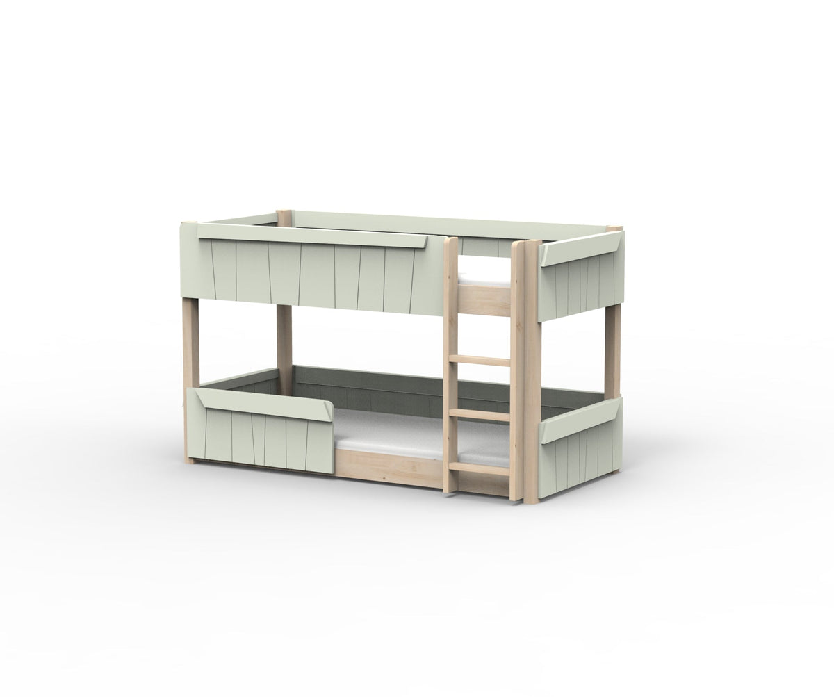 Mathy by Bols Star Light Montessori Low Bunk Bed in Greige