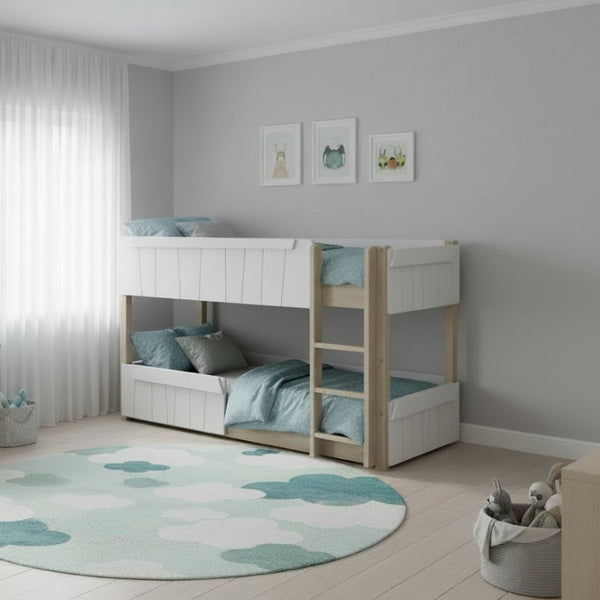 Mathy by Bols Star Light Montessori Low Bunk Bed