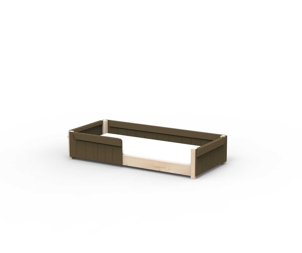 Mathy by Bols Star Light Montessori Floor Bed in Artichoke (Bed only)