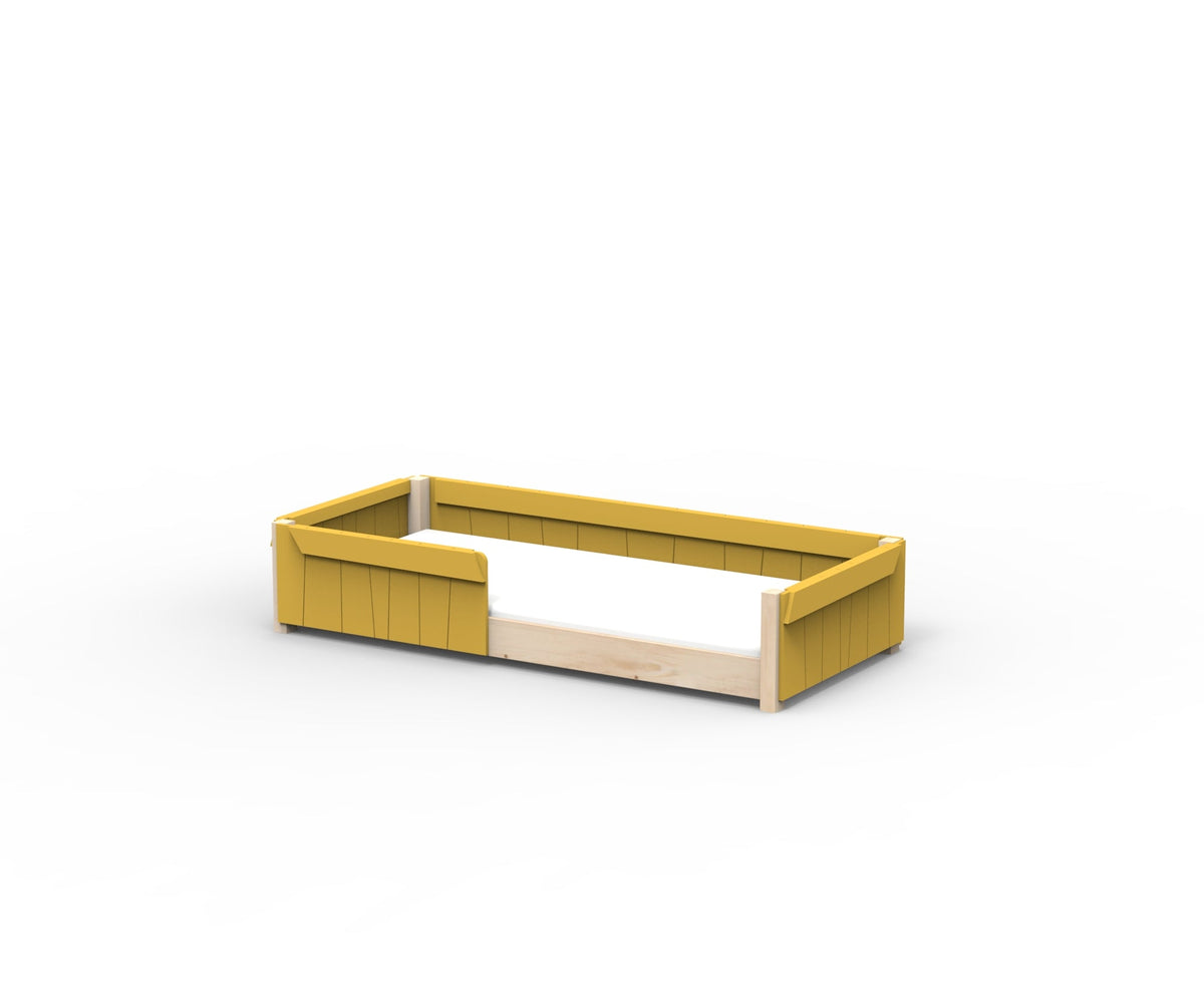 Mathy by Bols Star Light Montessori Floor Bed in Ochre (Bed only)