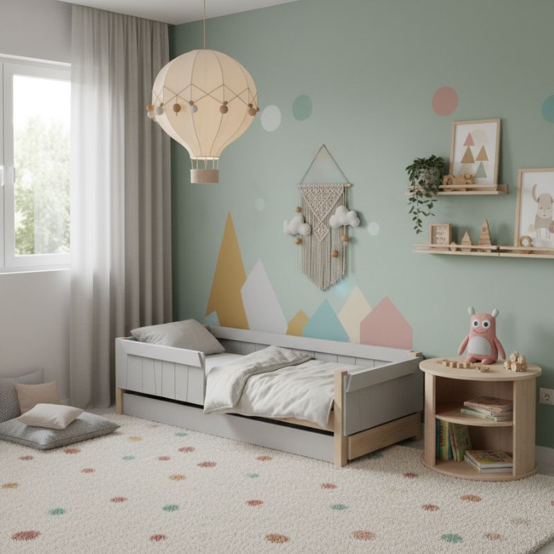 Mathy by Bols Star Light Montessori Floor Bed