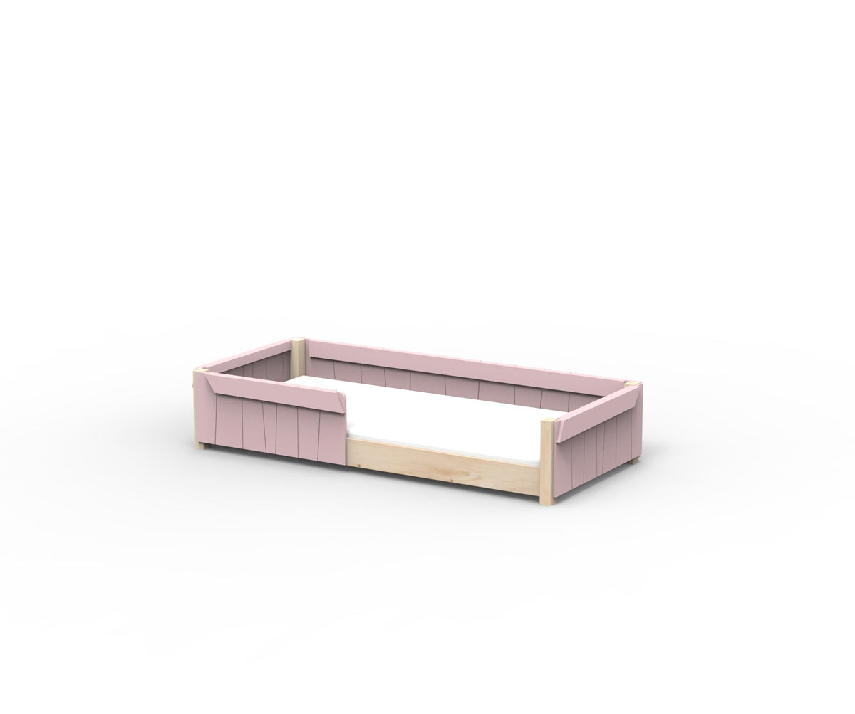 Mathy by Bols Star Light Montessori Floor Bed in Winter Pink (Bed only)