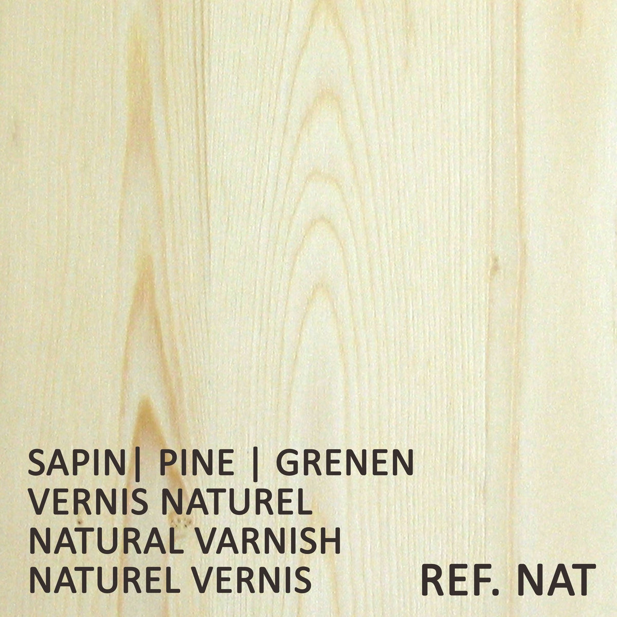 Mathy by Bols Dominique 127 Mid Sleeper in Natural Varnish