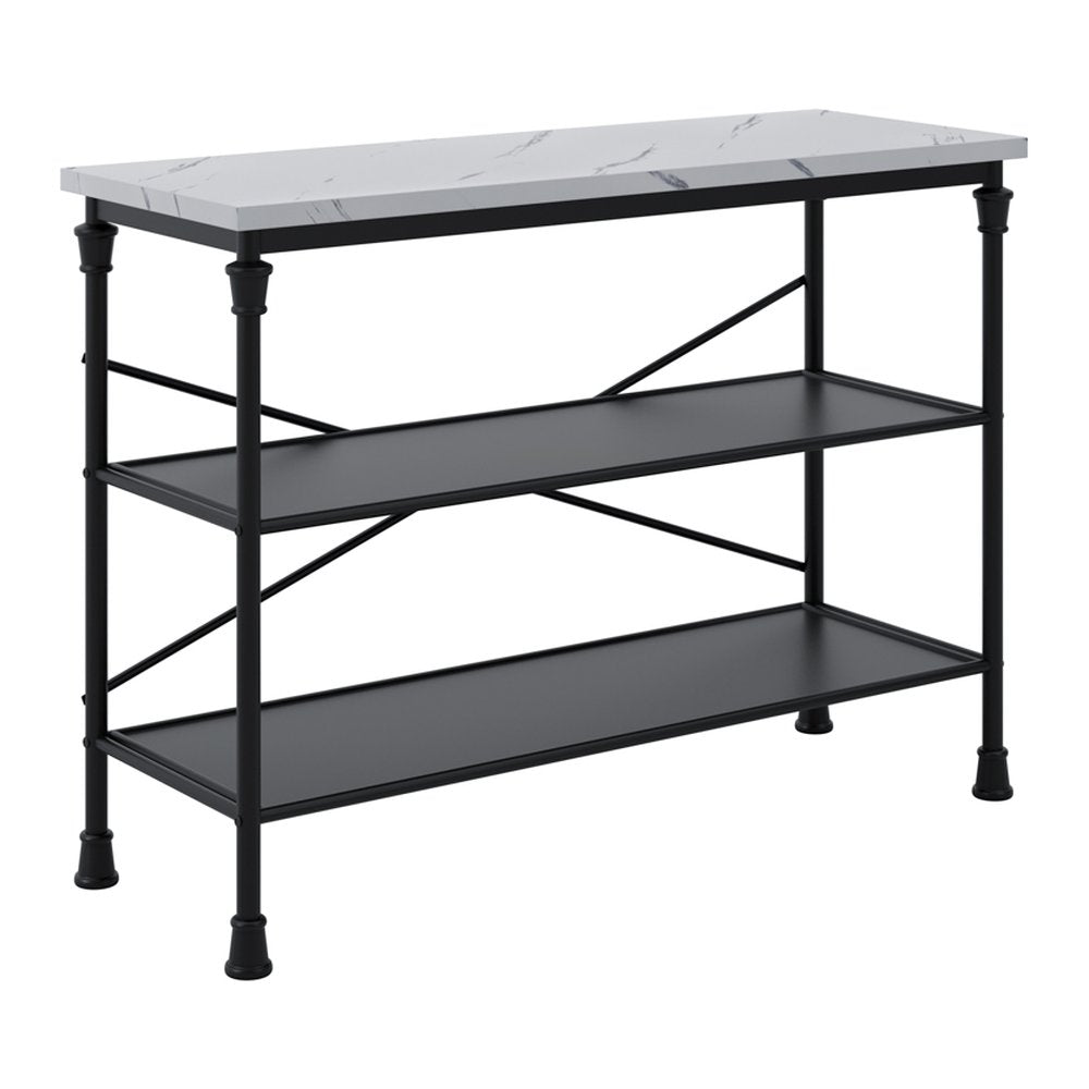 Midhurst marble effect console table in Marble Effect