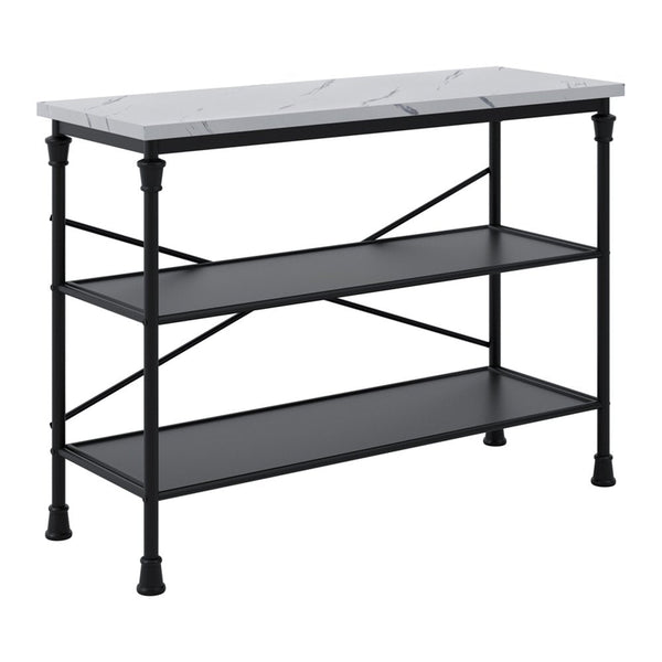 Midhurst marble effect console table in Marble Effect
