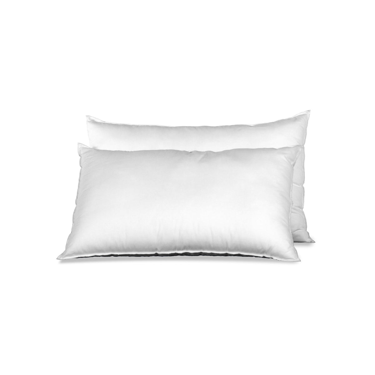 Millie & Jones Deep Sleep Hollow Fibre Pillow, a pair of pillows standing up