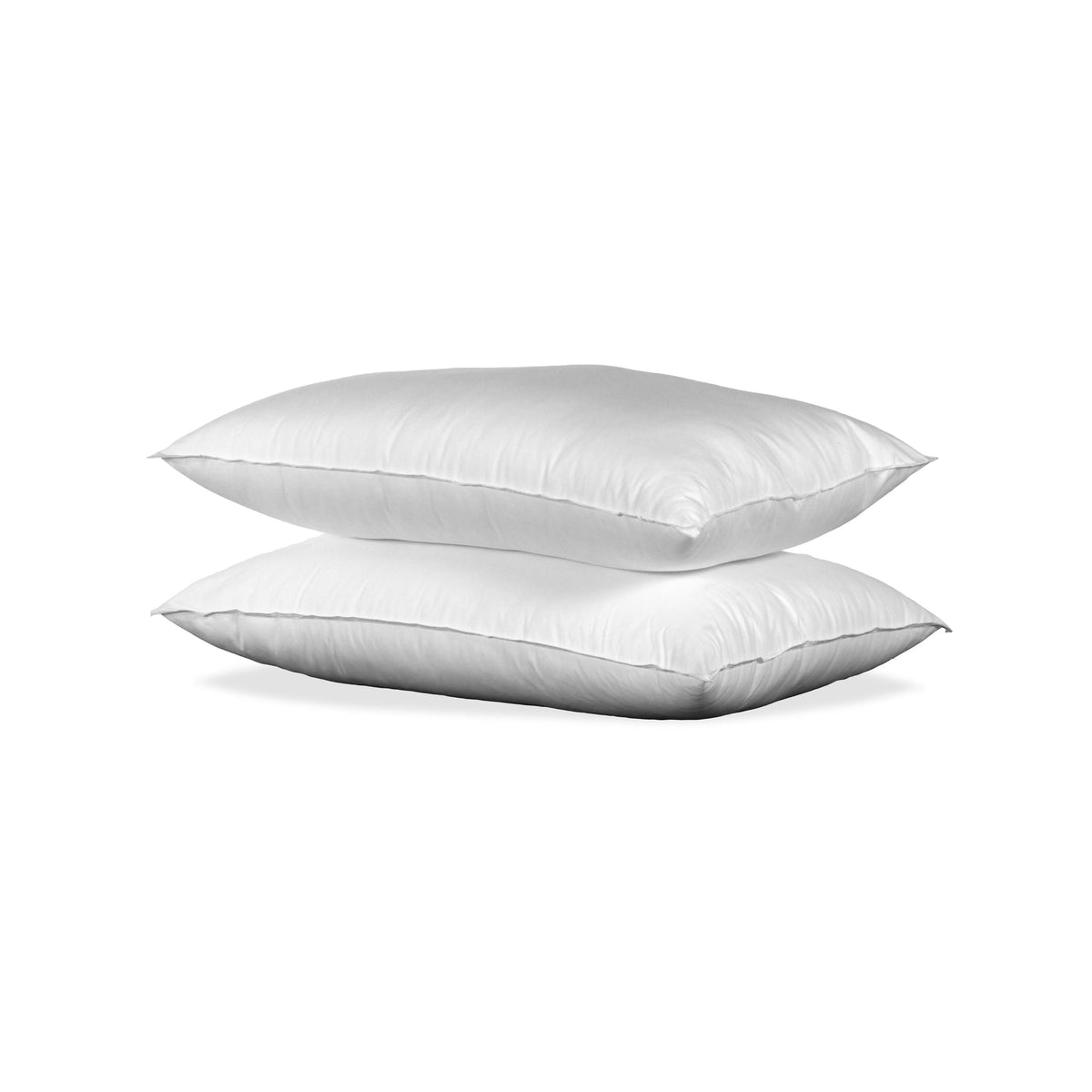 Millie & Jones Deep Sleep Hollow Fibre Pillow, two pillows stacked