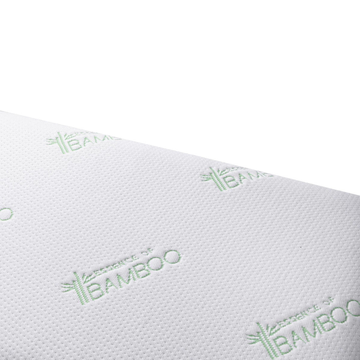 Millie & Jones Graphite Moulded Memory Foam Pillow, close-up of the cover