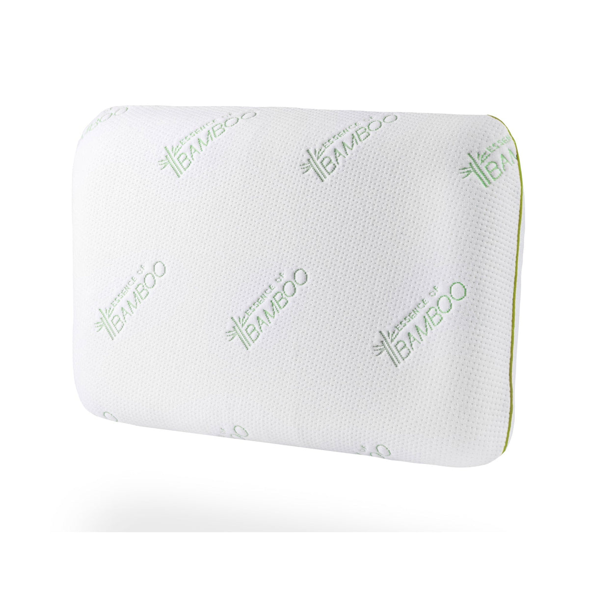 Millie & Jones Graphite Moulded Memory Foam Pillow, seen from above