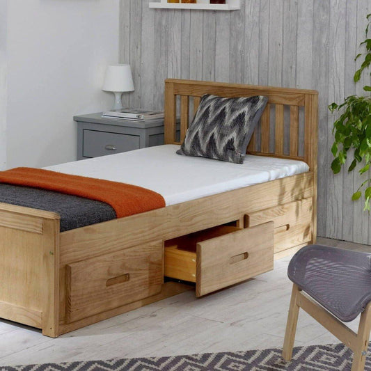 Mission Single Storage Cabin Bed - Millie & Jones