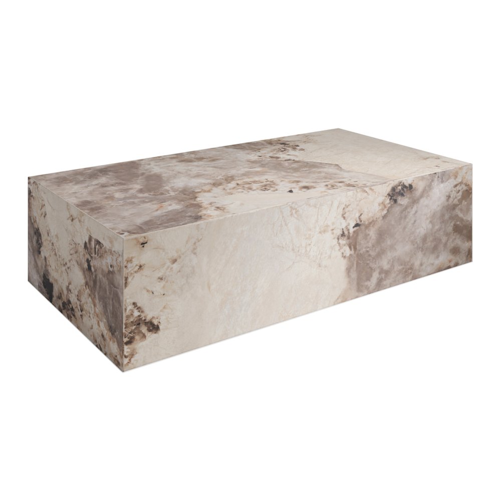 Newlyn marble effect coffee table in Pandora