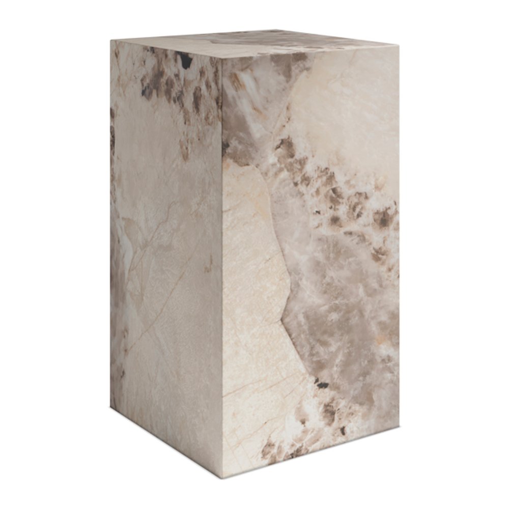 Newlyn marble effect pedestal in Pandora