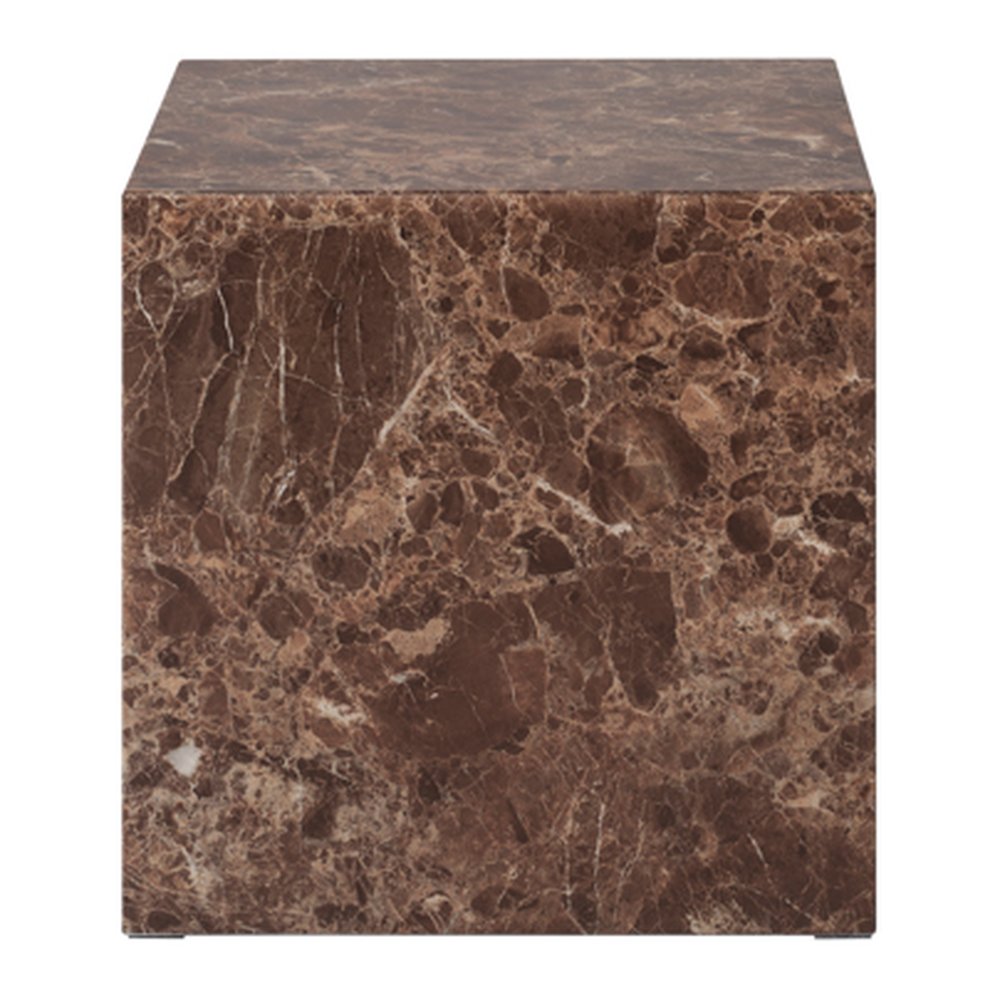 Newlyn marble effect side table