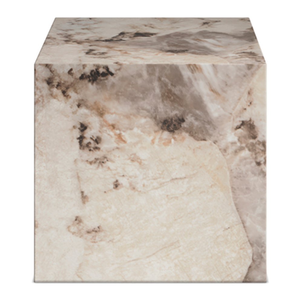Newlyn marble effect side table