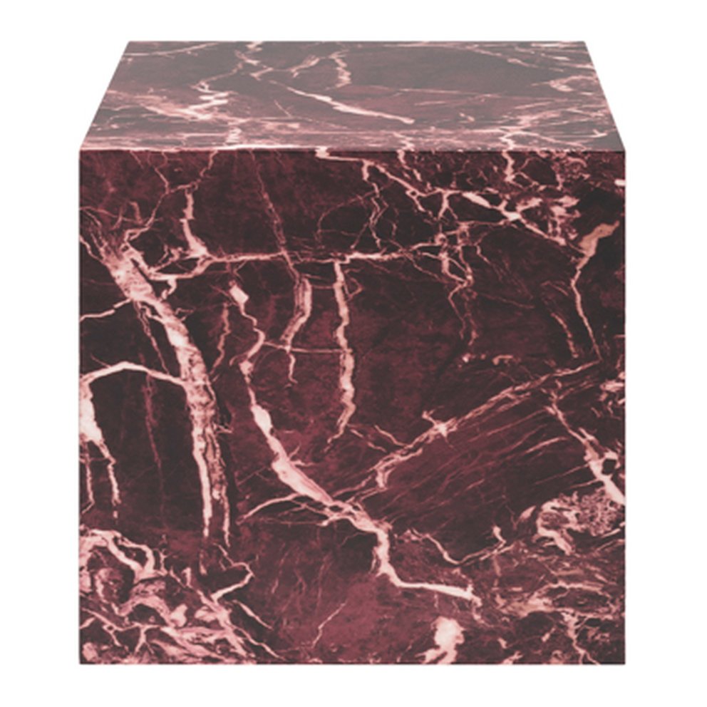 Newlyn marble effect side table