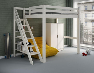 Noomi Studio Loft Bed Double High Sleeper - Hover