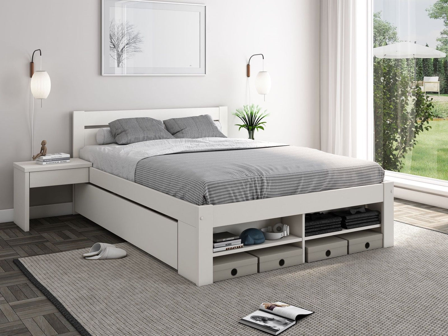 Estrella Double Storage Bed