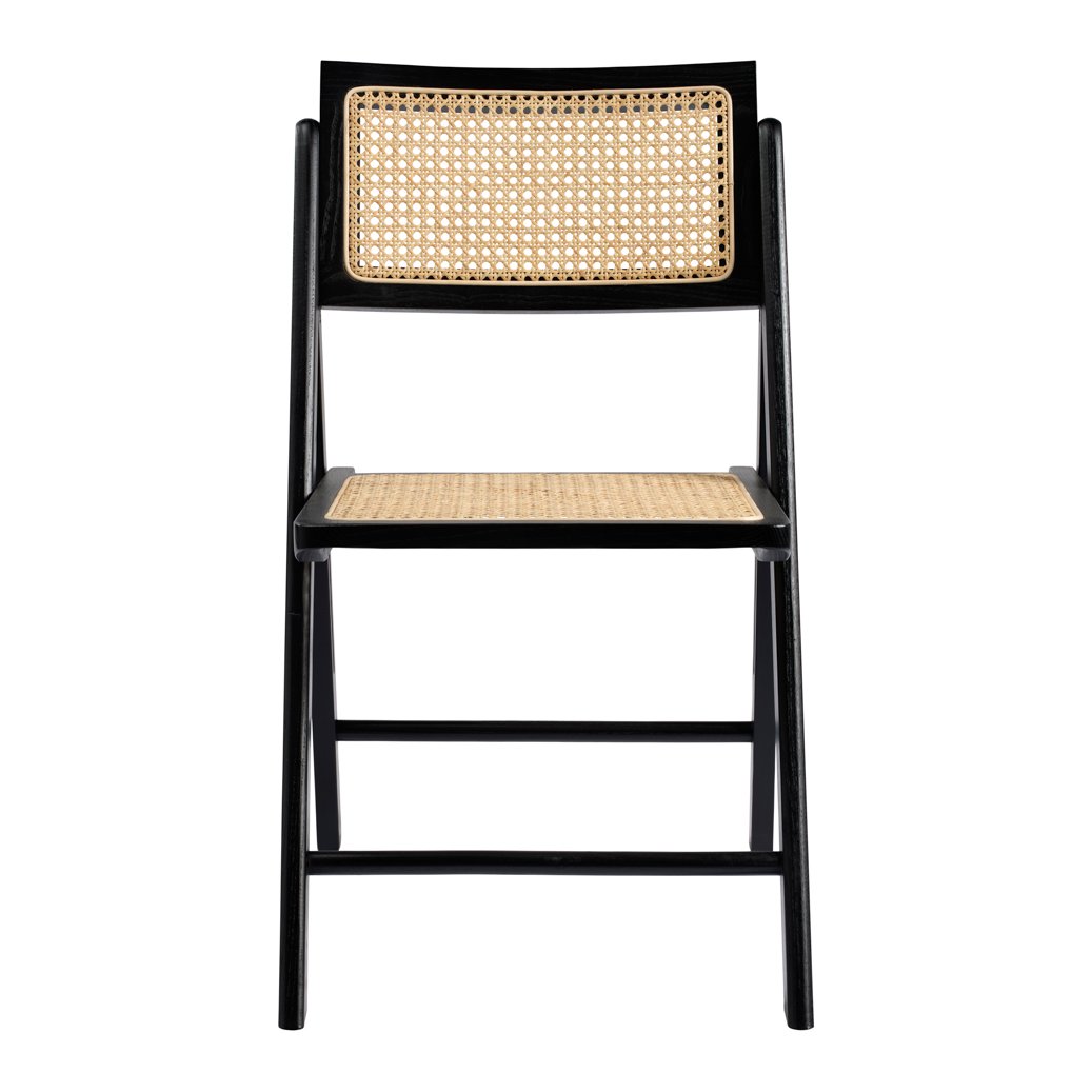 Northleach folding cane dining chair