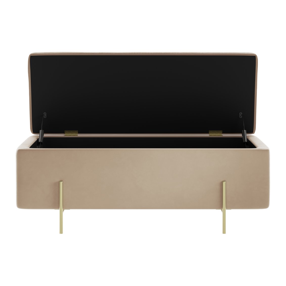 Oban upholstered storage footstool