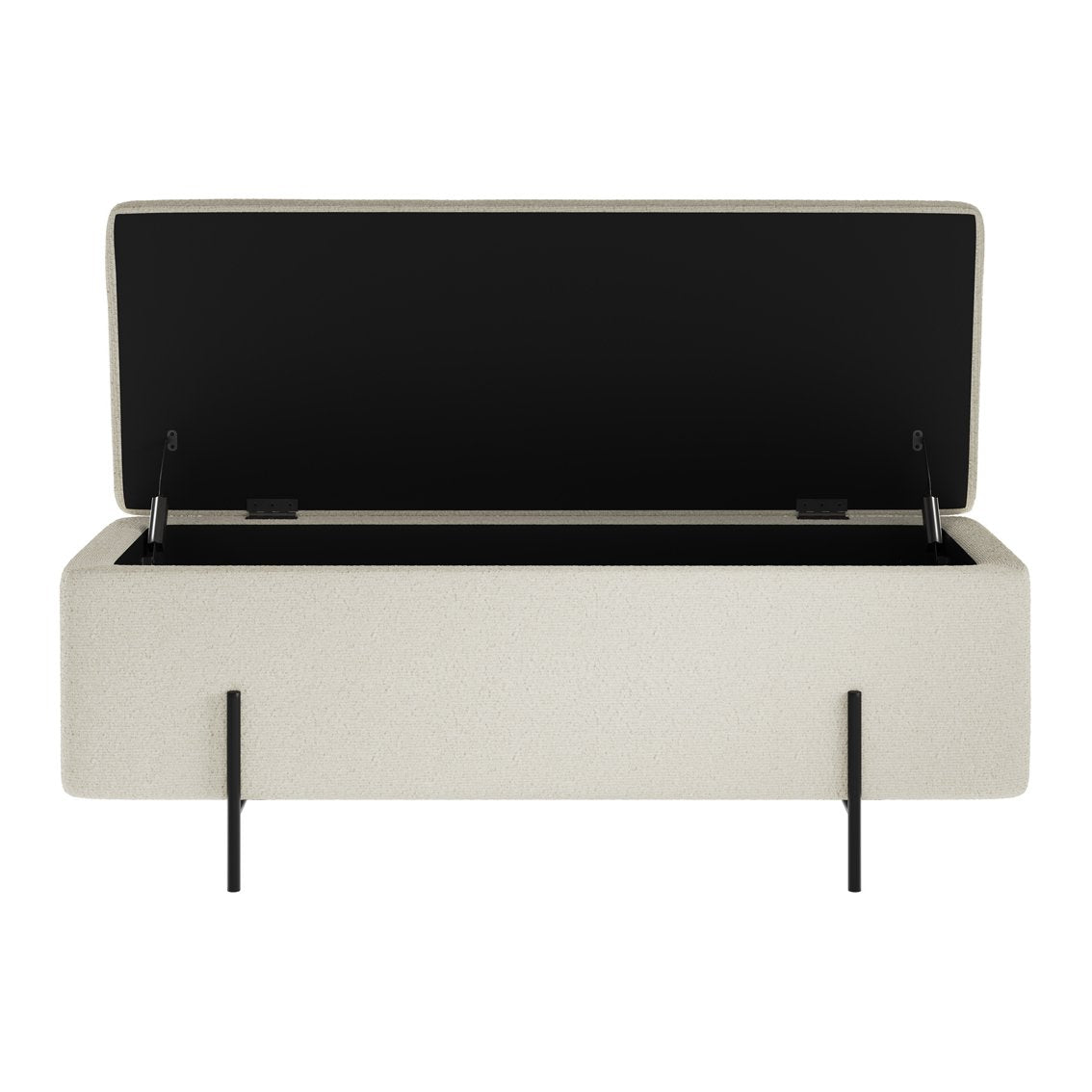 Oban upholstered storage footstool