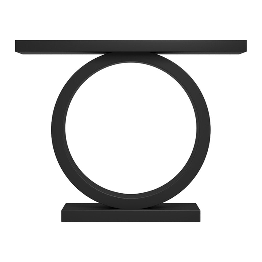 Orcombe curved console table