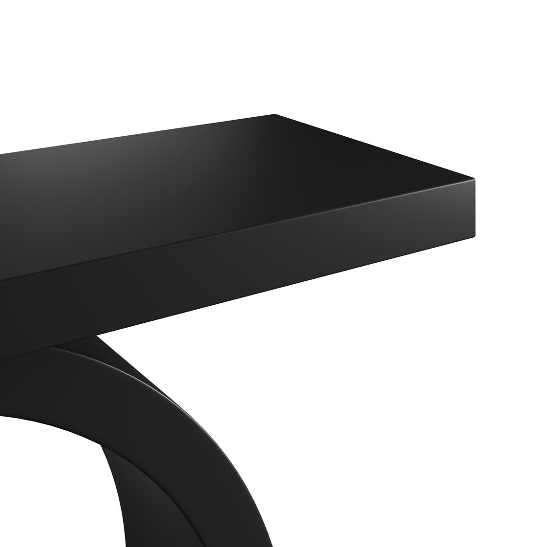 Orcombe curved console table