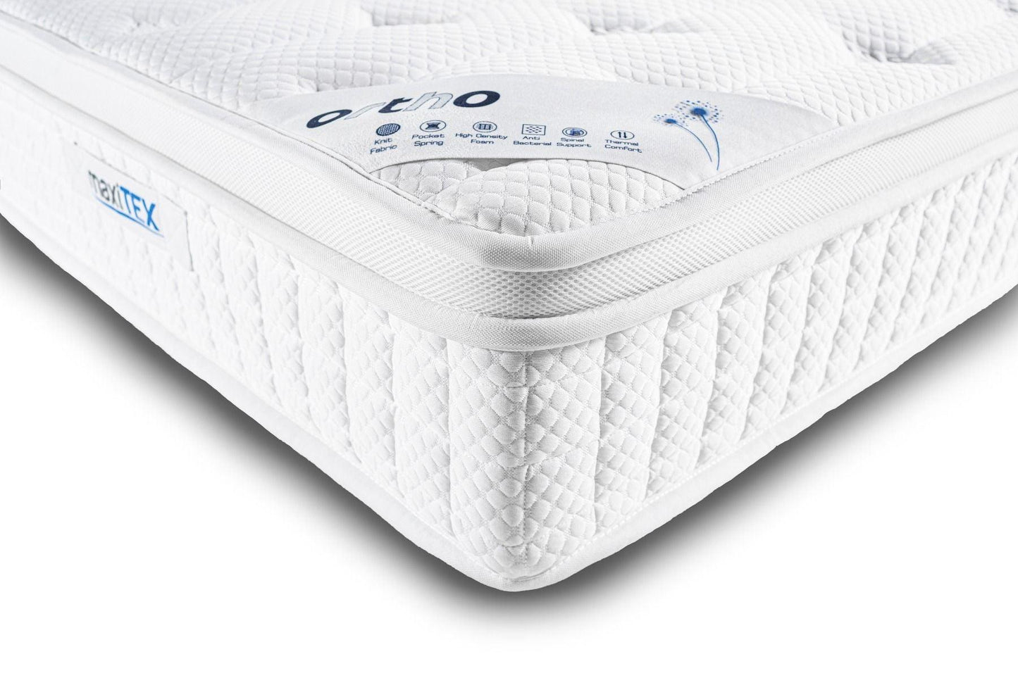 25cm Deep Orthopaedic Pocket Sprung Mattress (Multiple Sizes) - Millie & Jones