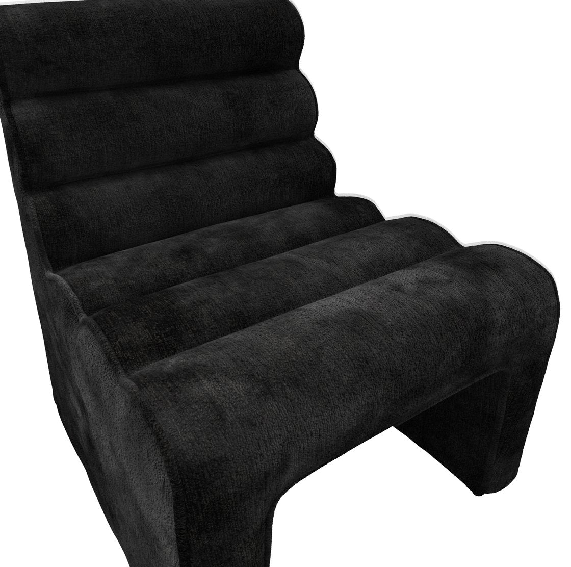Pembridge ribbed chenille accent chair