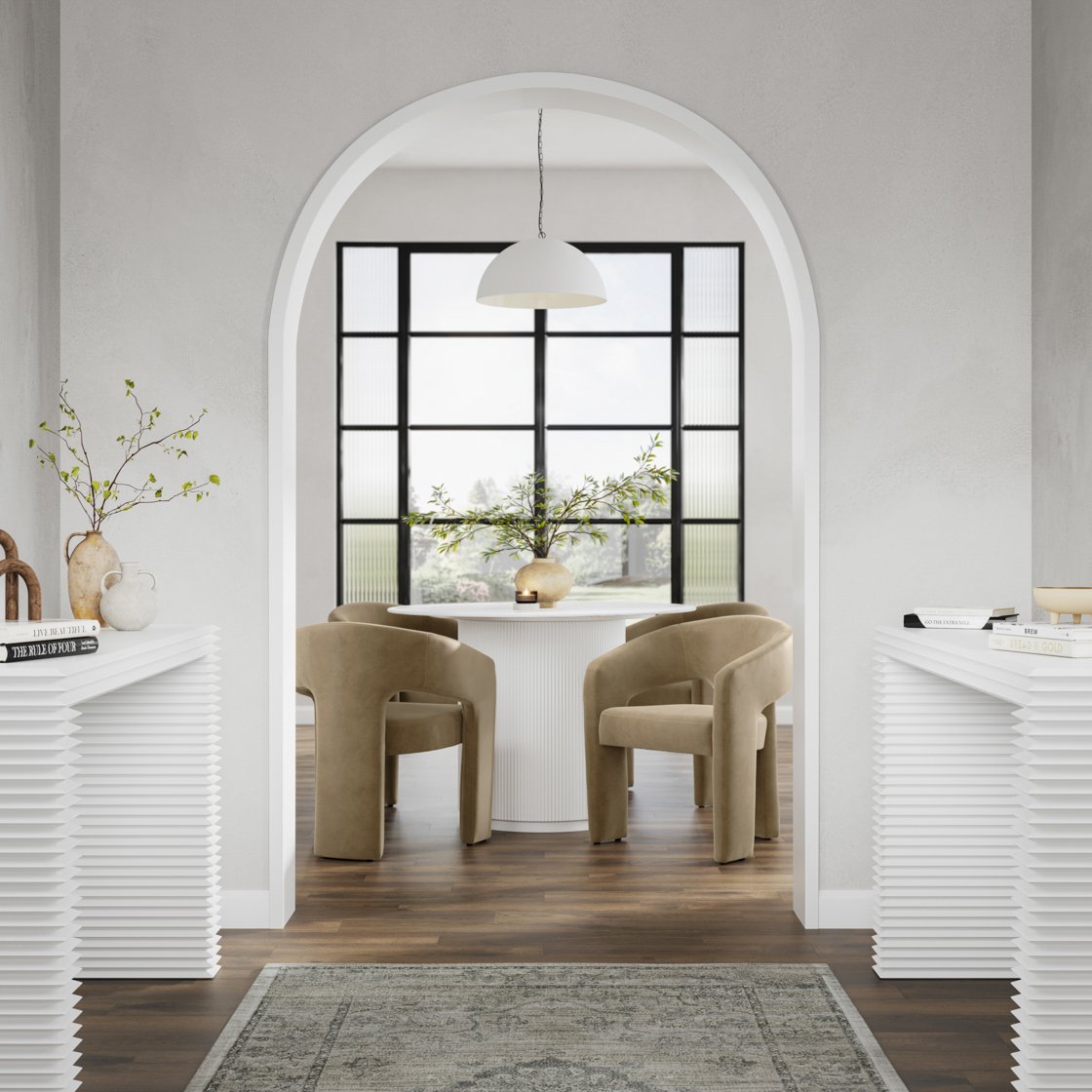Penzance layered console table