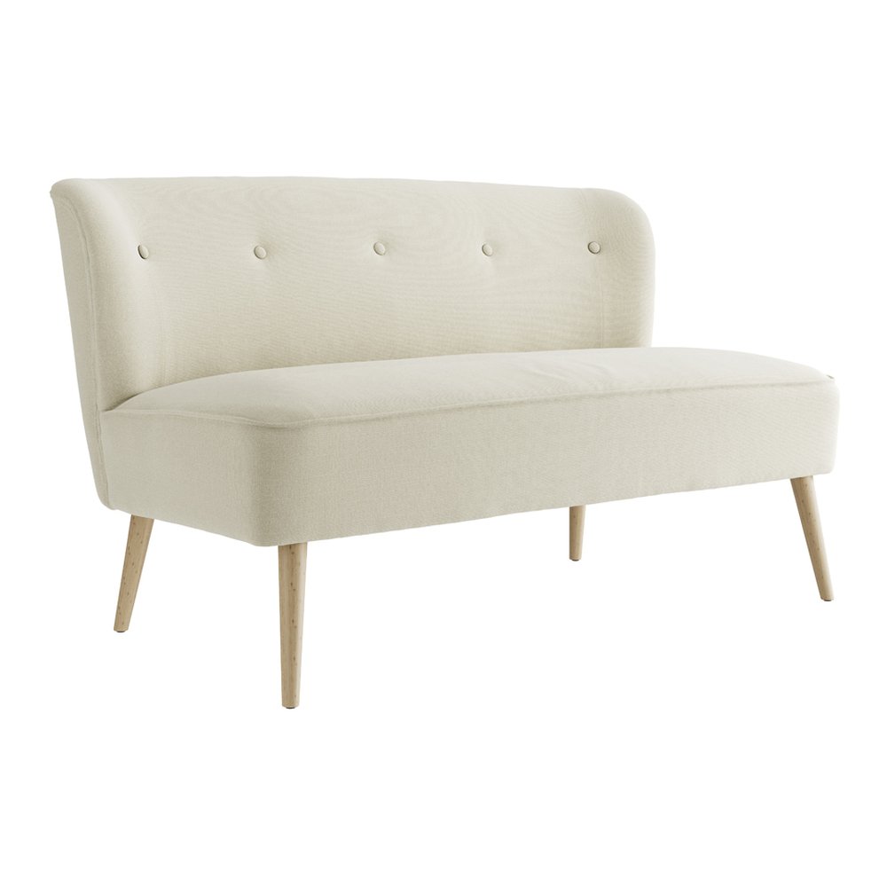 Pimlico button back sofa in Sand
