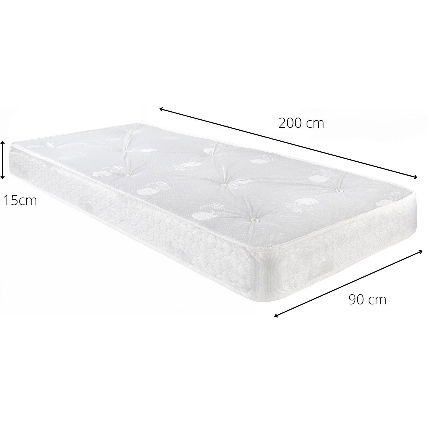 Premium Pocket Sprung Single Mattress (Continental) - Millie & Jones