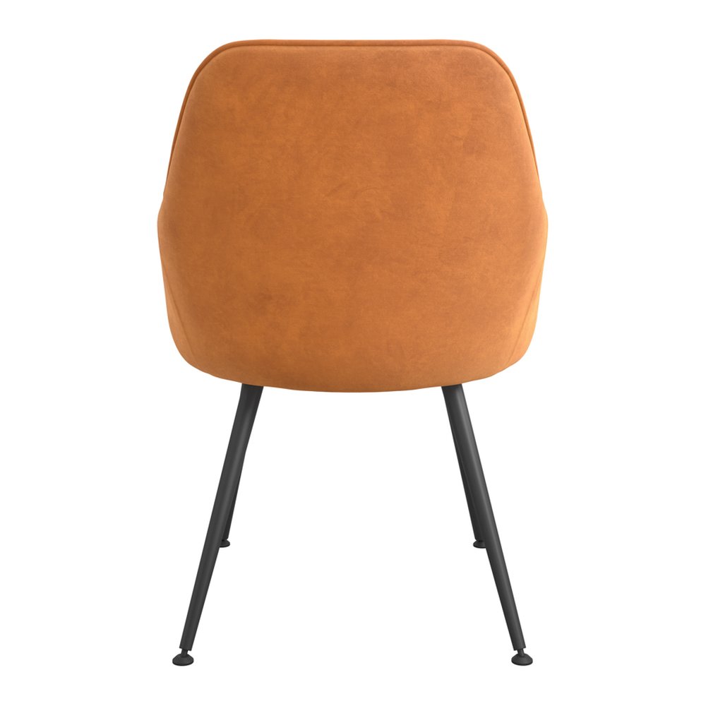 Ramsbury velvet dining chair with arms