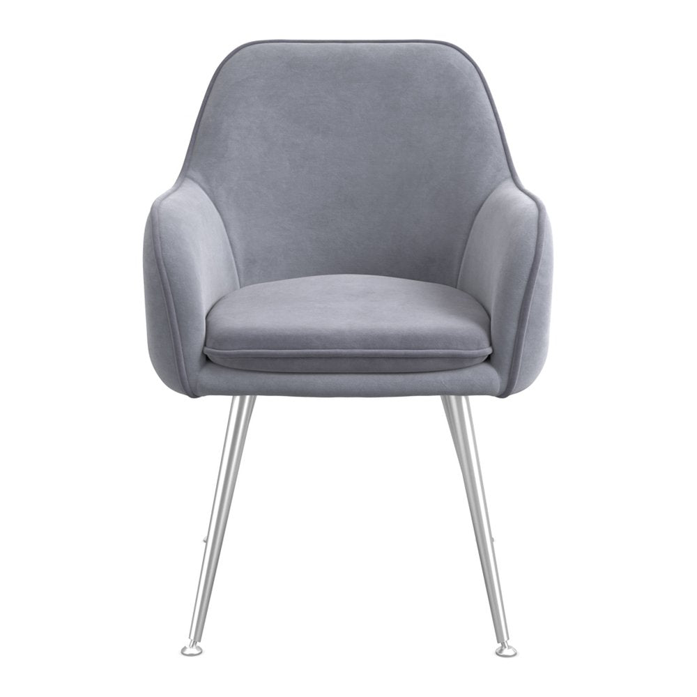 Ramsbury velvet dining chair with arms
