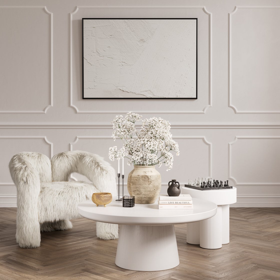 Salcombe conical coffee table