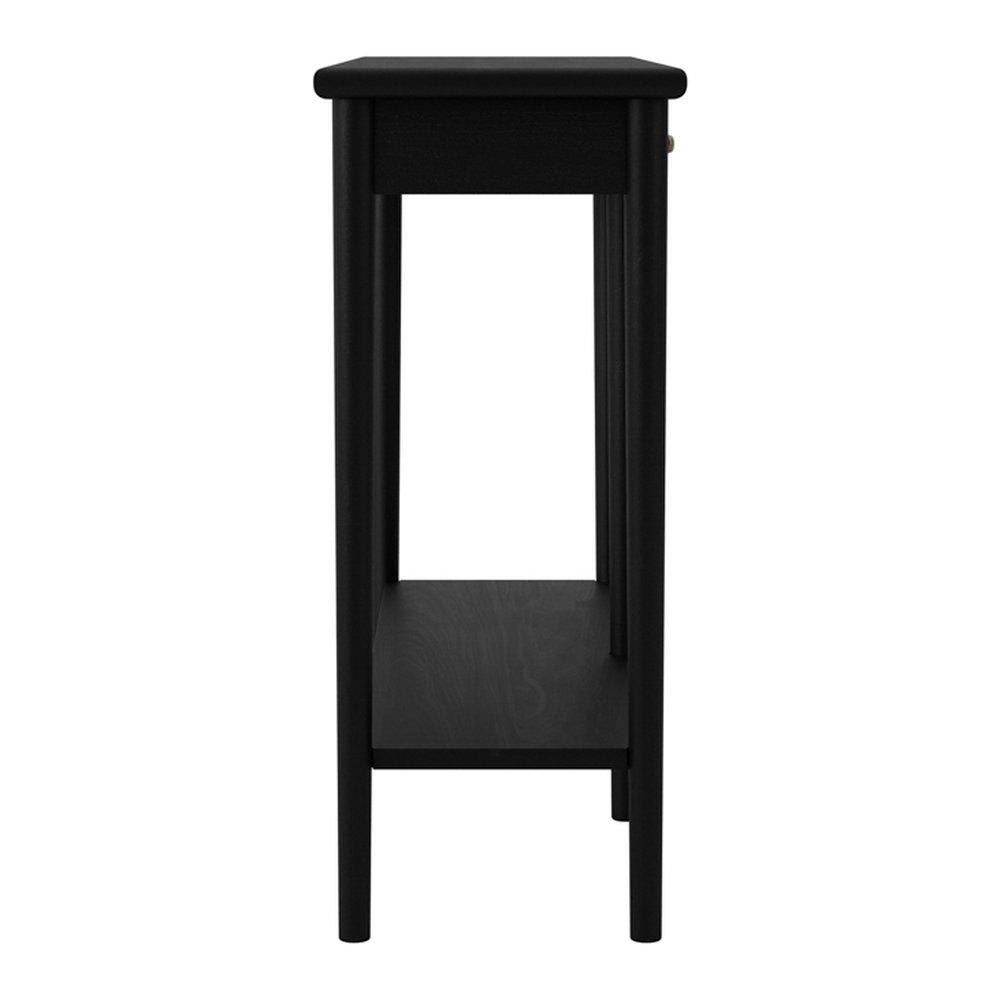 Shaldon ash veneer console table