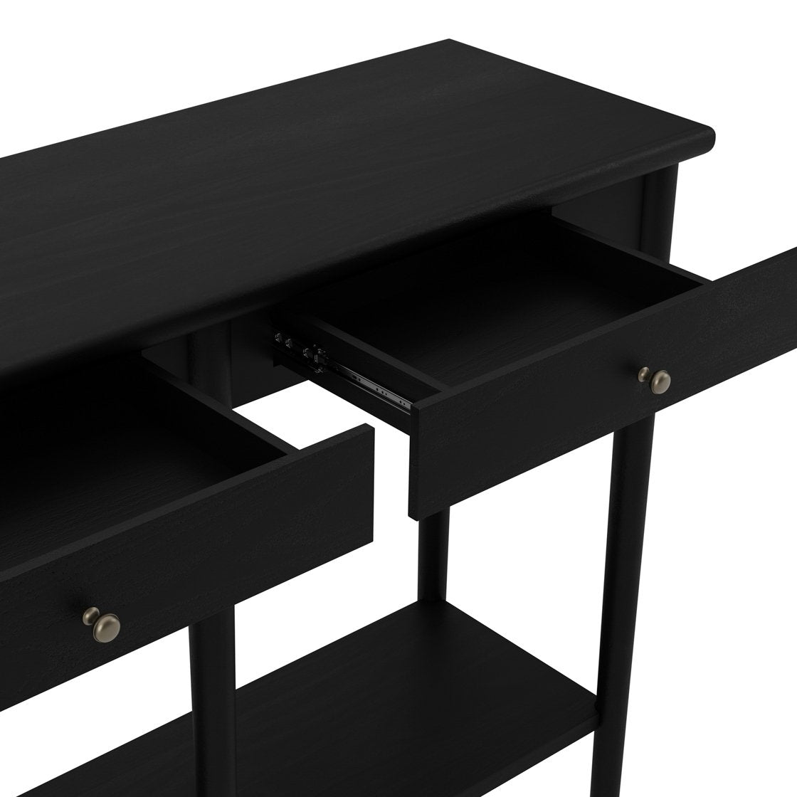 Shaldon ash veneer console table