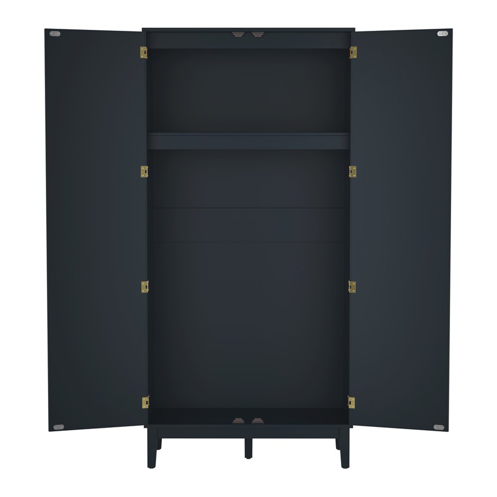 Southwold rattan effect 2 door wardrobe
