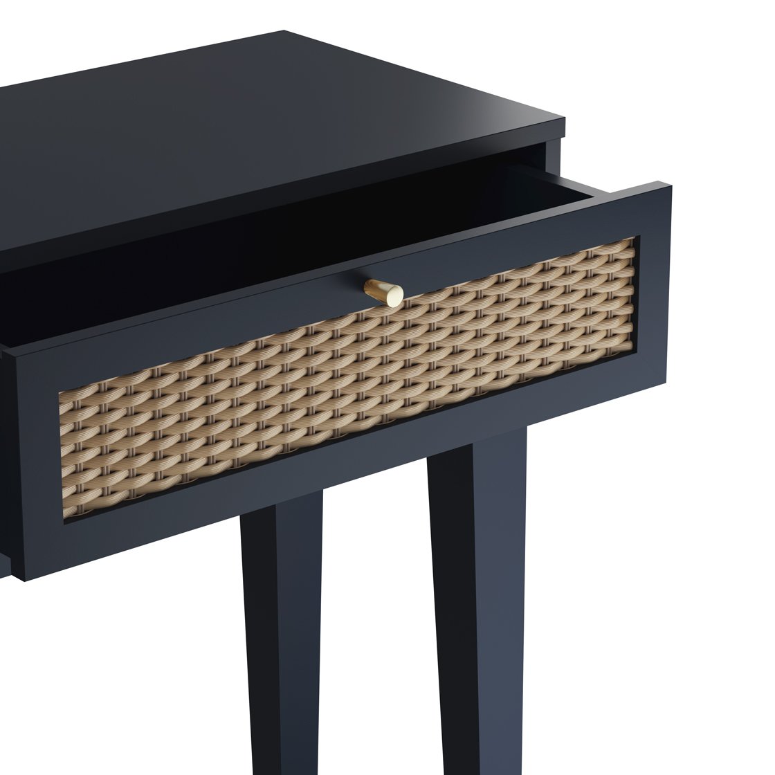 Southwold rattan effect dressing table