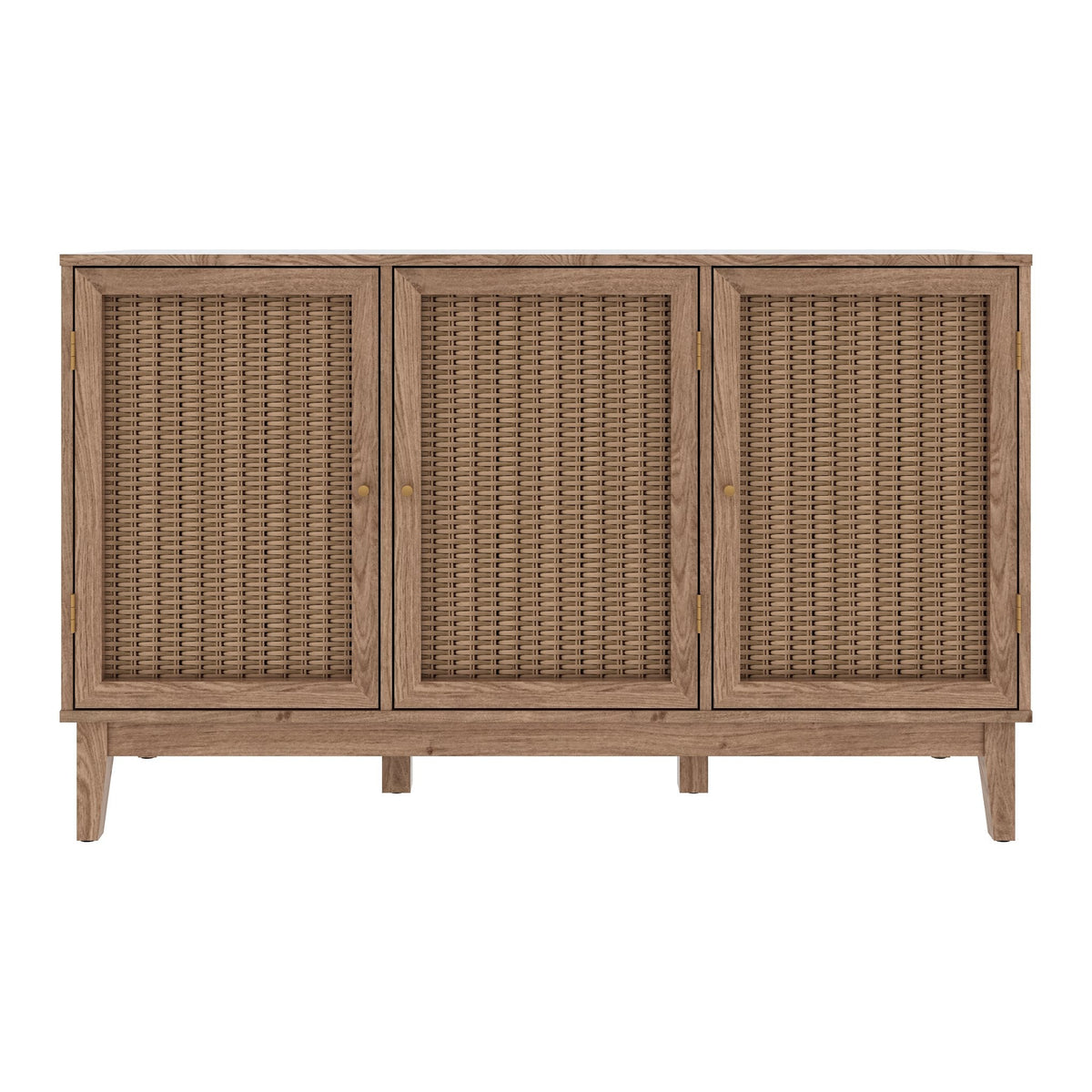 Southwold rattan effect sideboard in Oak Effect