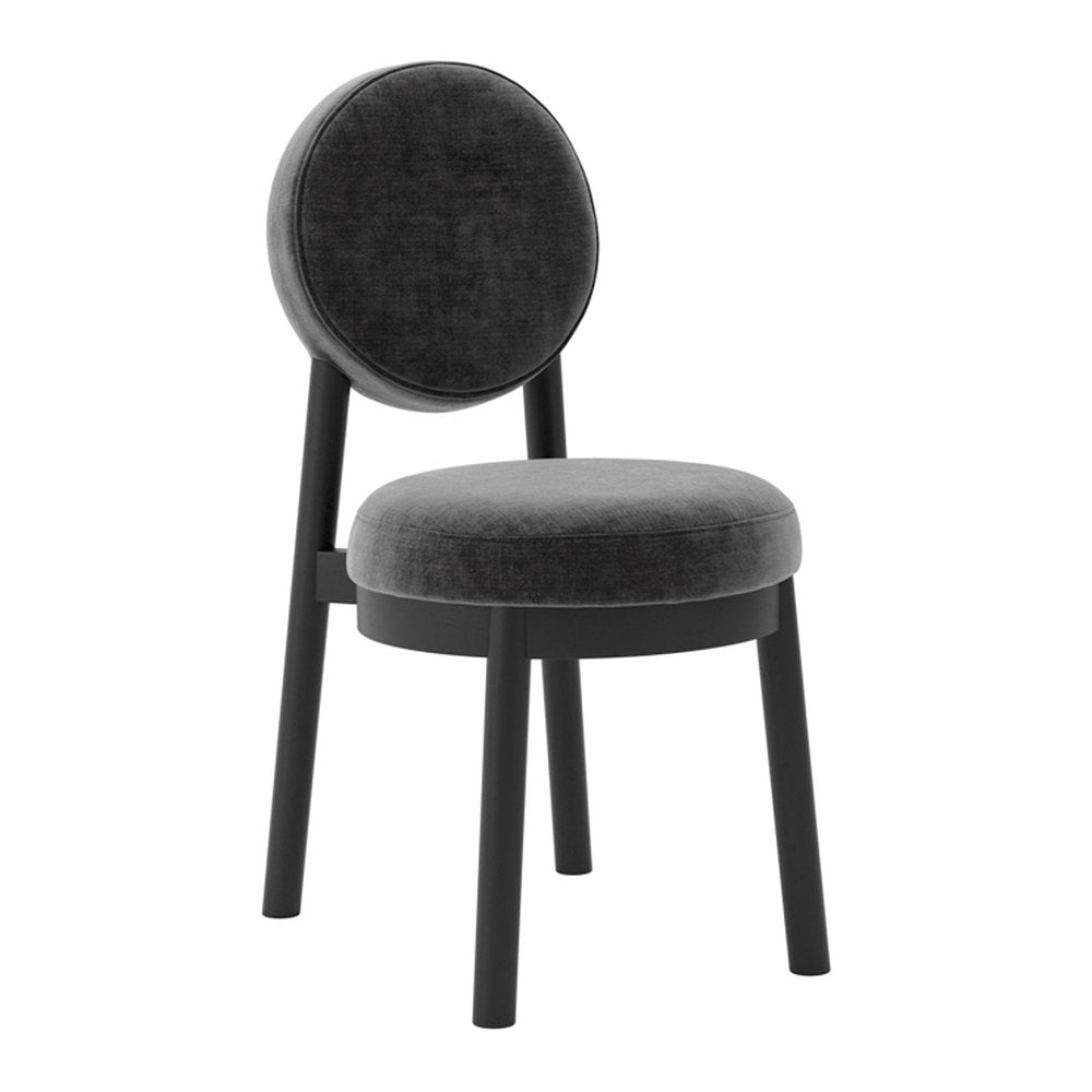Stanton round back dining chairs in Monument