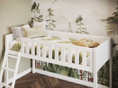 Bea Midsleeper Wooden Cabin Bed - Hover