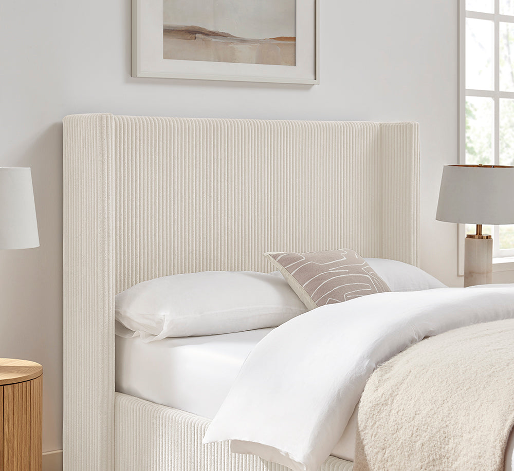 Thirlmere Cord Ottoman Storage Bed in Natural – product view 14