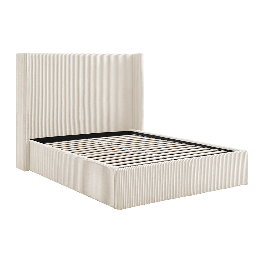 Thirlmere Cord Ottoman Storage Bed in Natural – product view 18