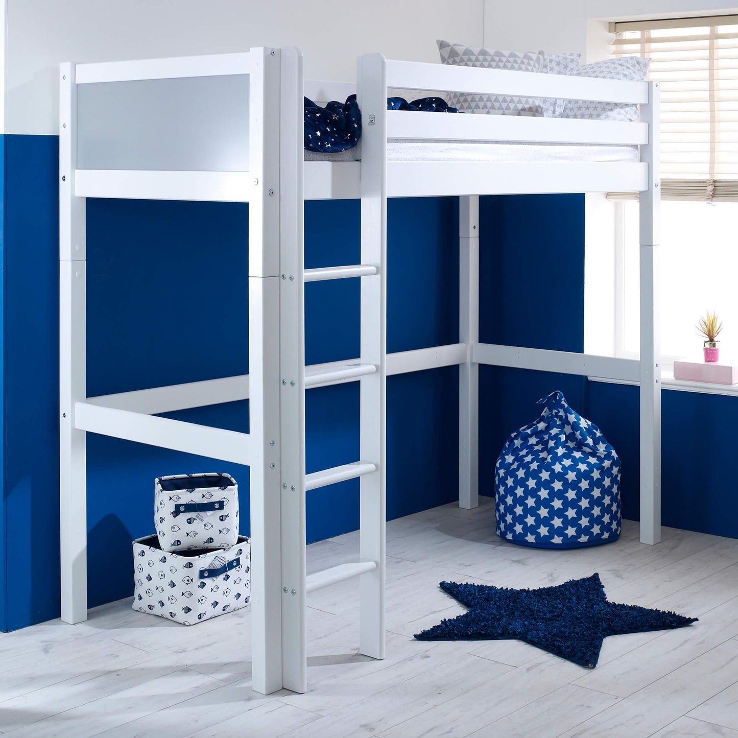 The Nordic High Sleeper Loft Bed - Millie & Jones